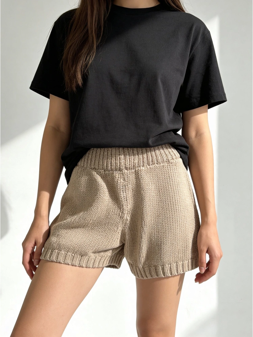 Ariel knitted Shorts