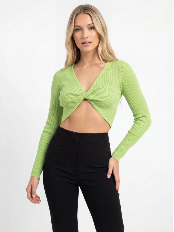 Long-sleeved top