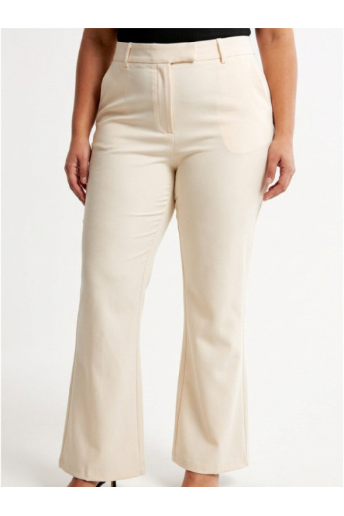 Printed Flared High Waist Pants