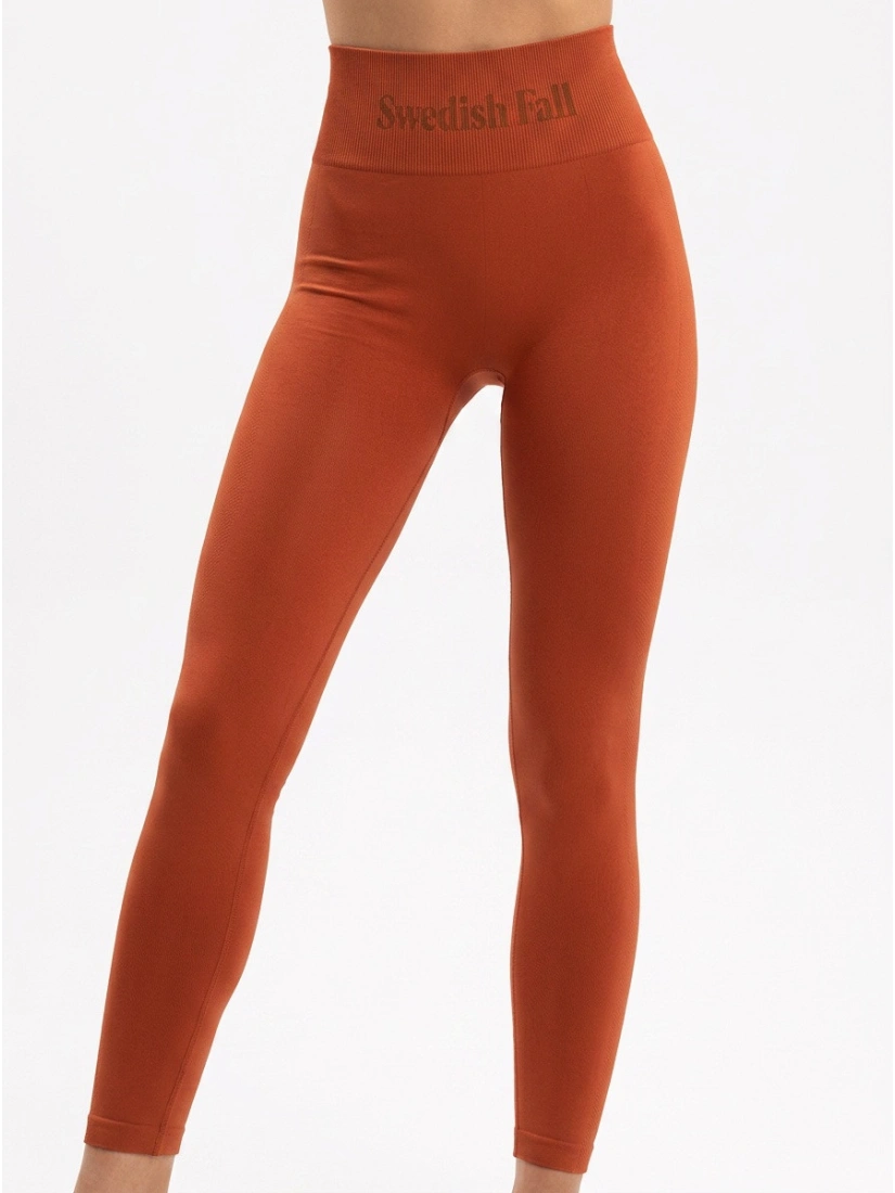 Copper Flow Cut-Out Leggings