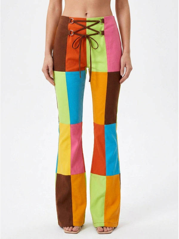 NANCY FLARES MOLESKIN Pants