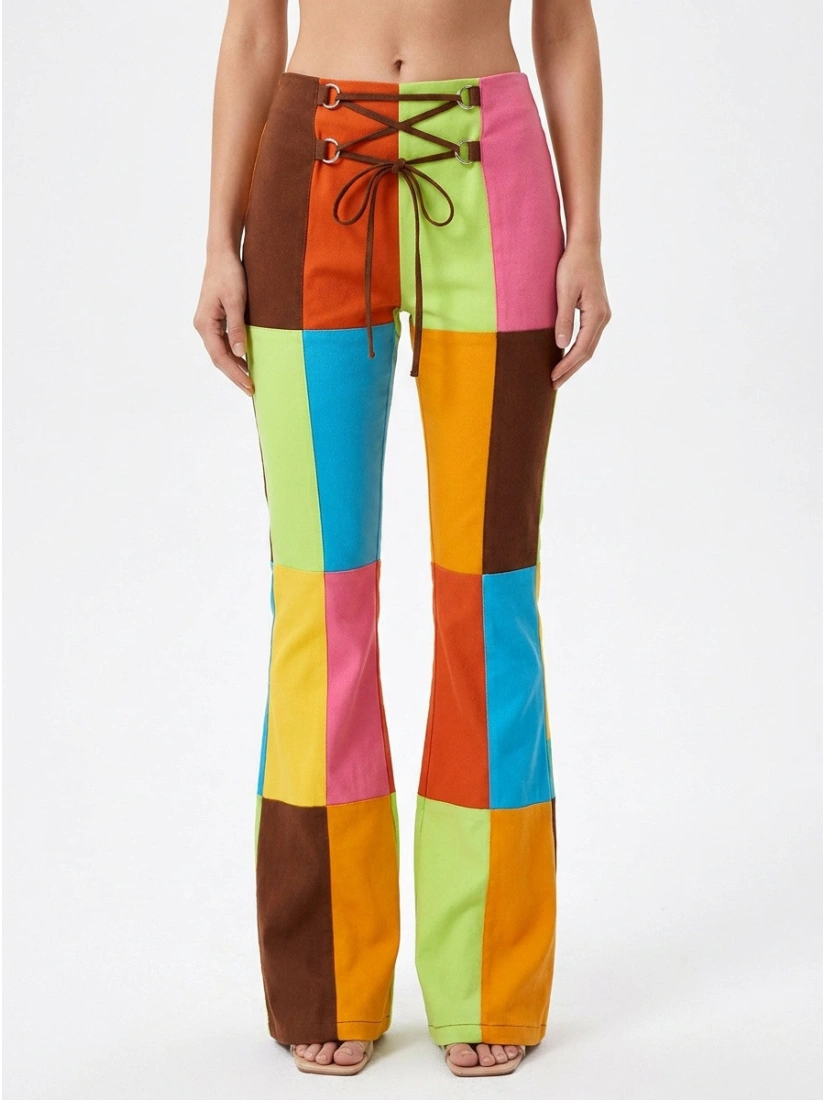NANCY FLARES MOLESKIN Pants