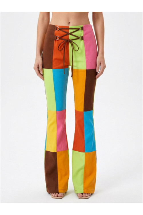NANCY FLARES MOLESKIN Pants