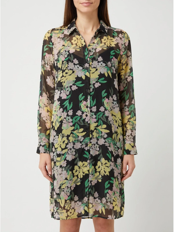 VMCHI LS V-NECK SHIRT WVN GA PETIT Dress