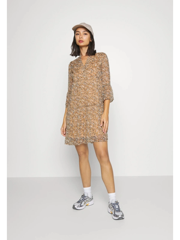 VMKAY 3/4 SHORT WVN RPT GA TALL Dress