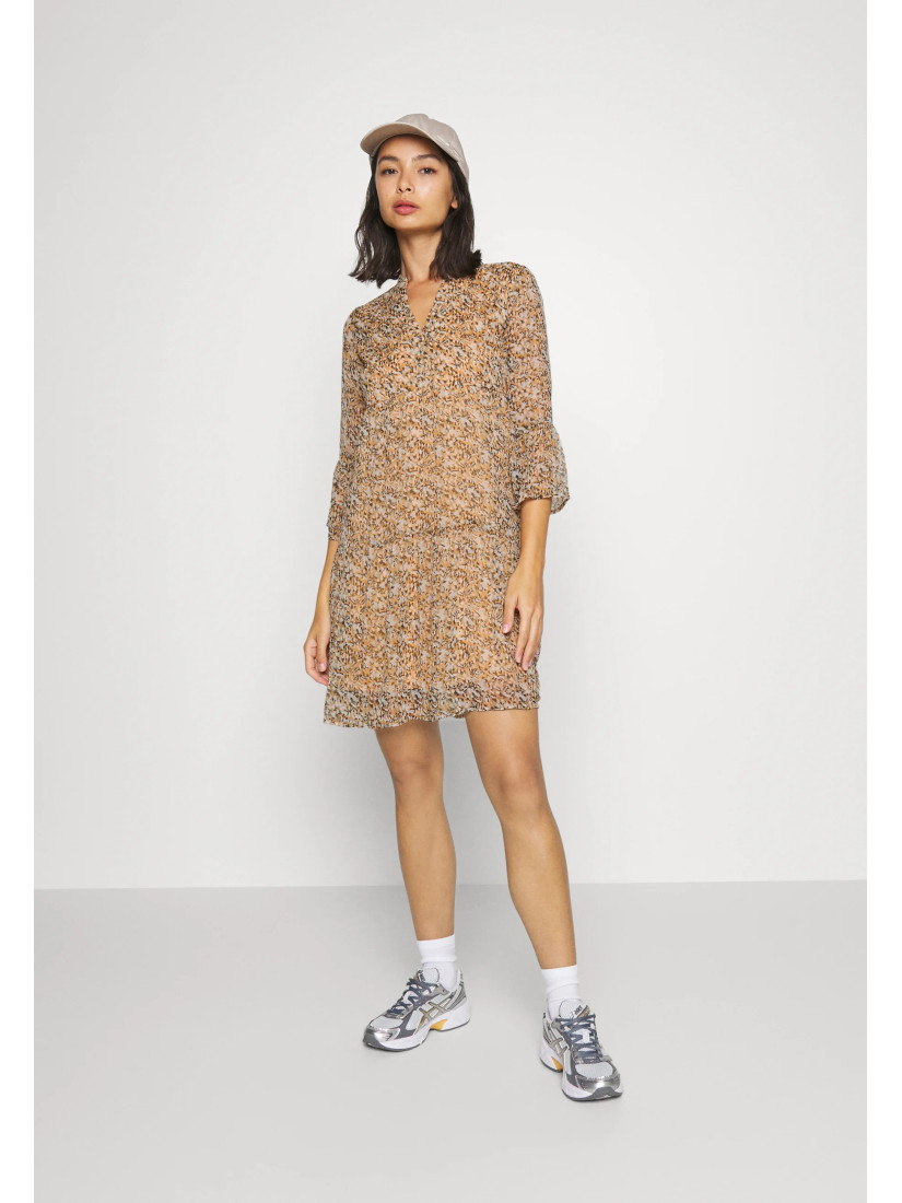 VMKAY 3/4 SHORT WVN RPT GA TALL Dress