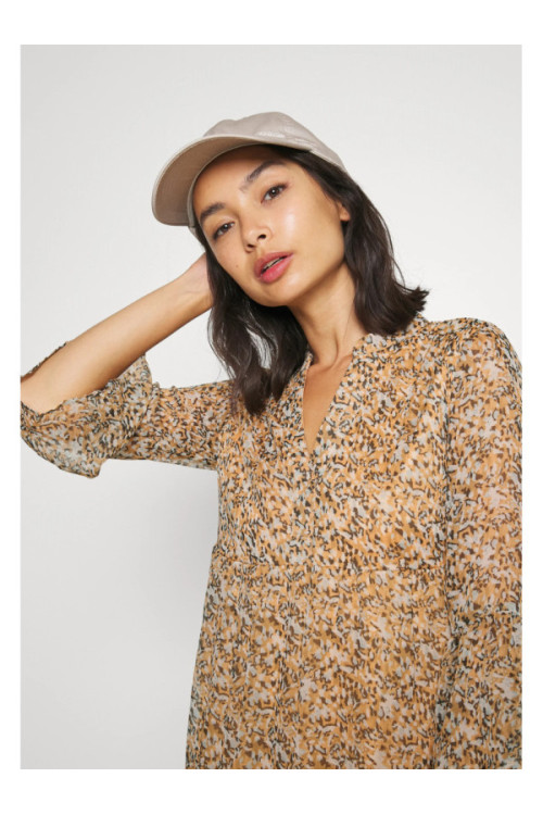 VMKAY 3/4 SHORT WVN RPT GA TALL Dress
