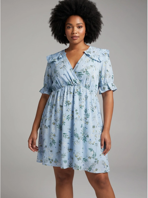 VIGLITSY S/S COLLAR Dress