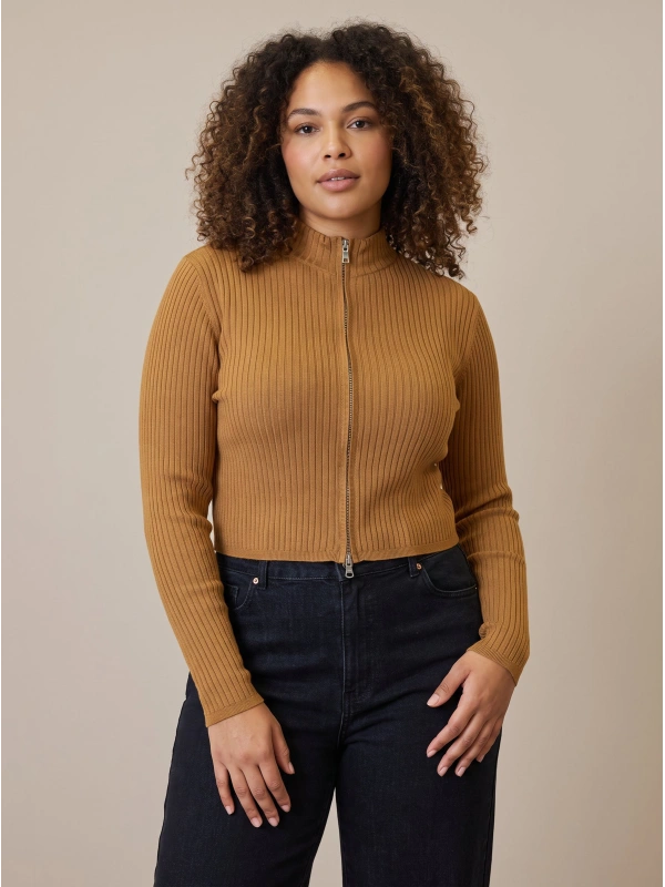 ONLRIE MEDDI ZL L/S ZIPPER Sweater