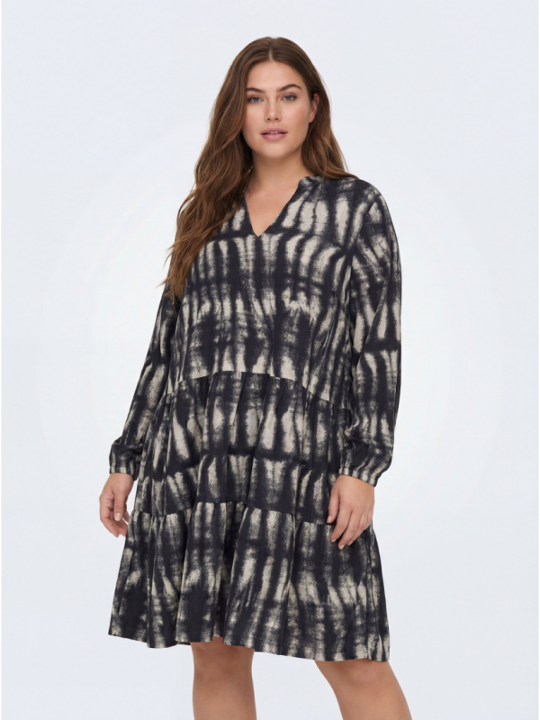 Women's Loose-Fit Tie-Dye Midi Dress