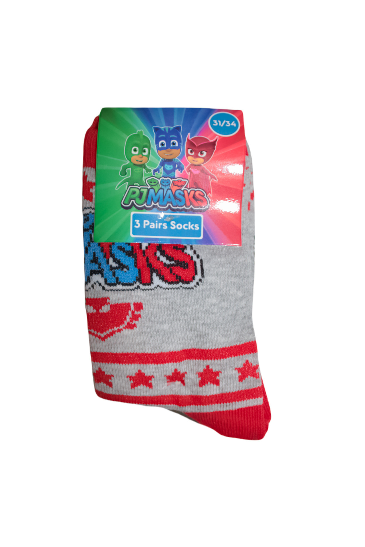 PJ Masks Zeķes 31-34 (3 gab