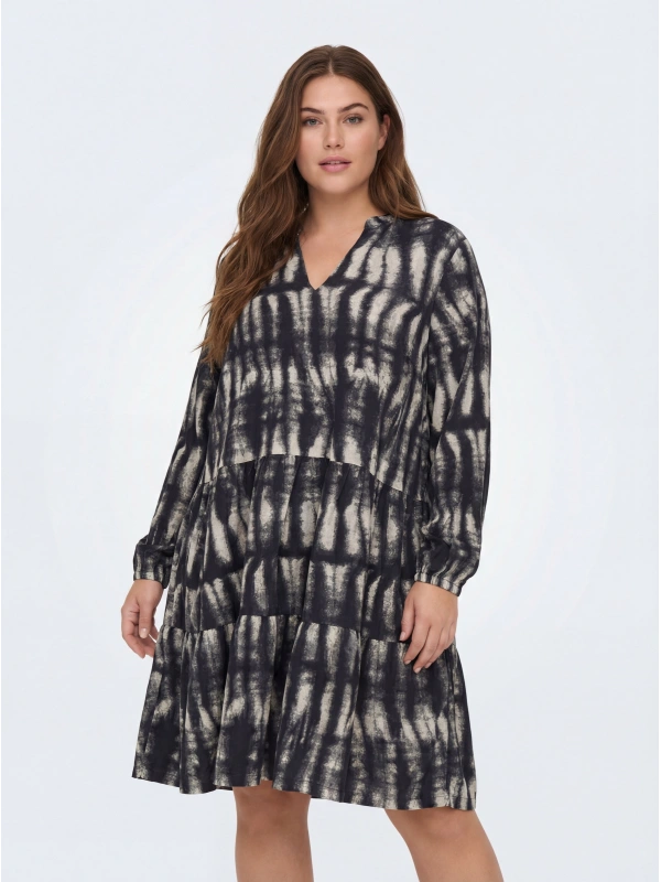 Women's Loose-Fit Tie-Dye Midi Dress