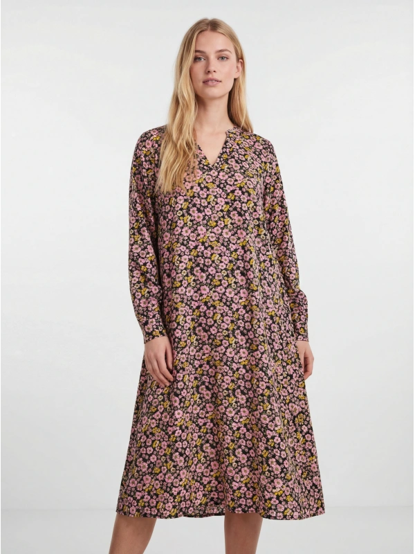 Women's Floral Midi Dress