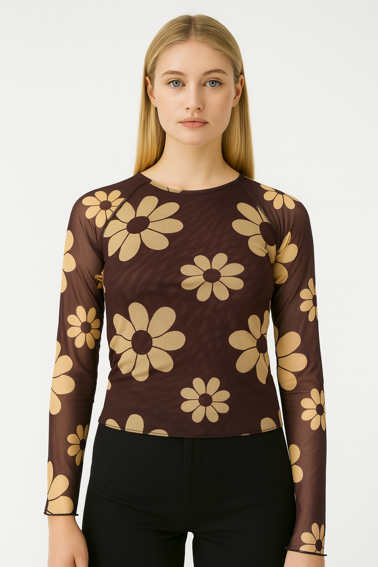 Ginatricot Tops (defekts: atšķirīgs piedurkņu garums)